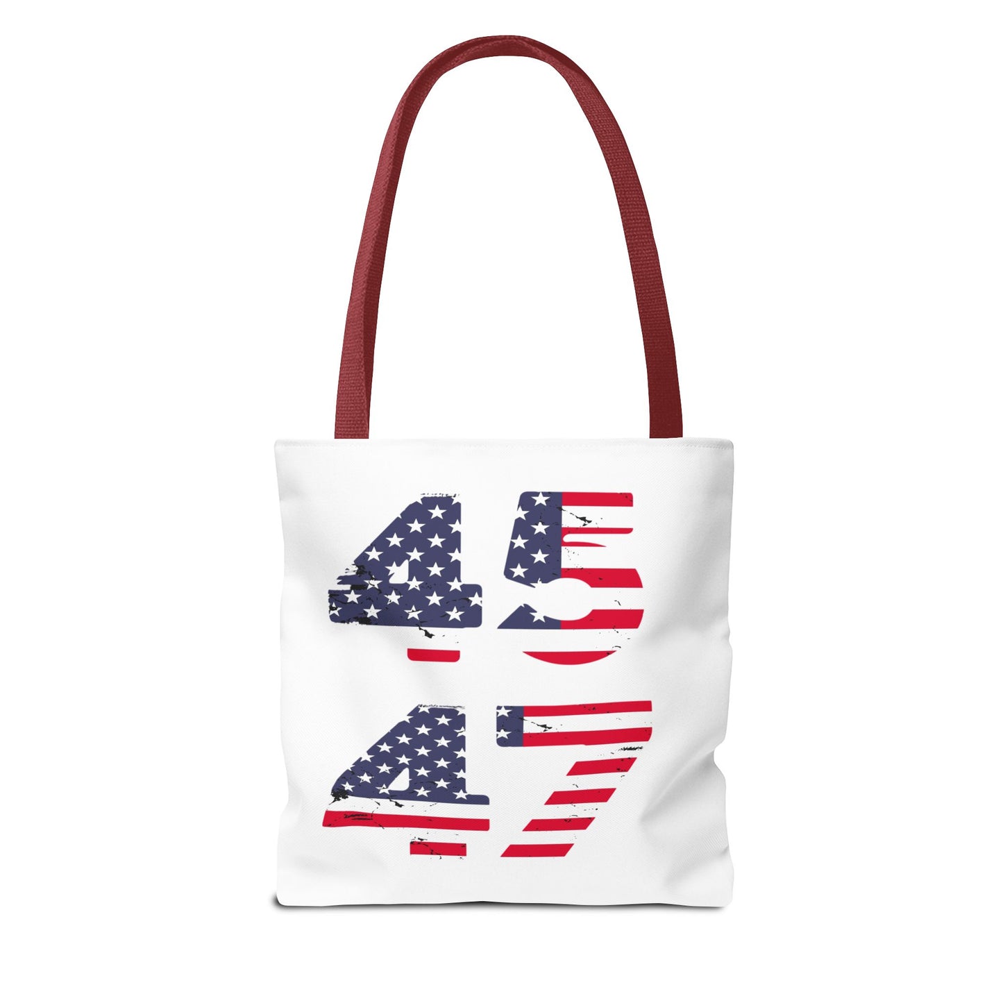 Patriotic Tote Bag - 45 & 47 Design, Celebrating American Spirit