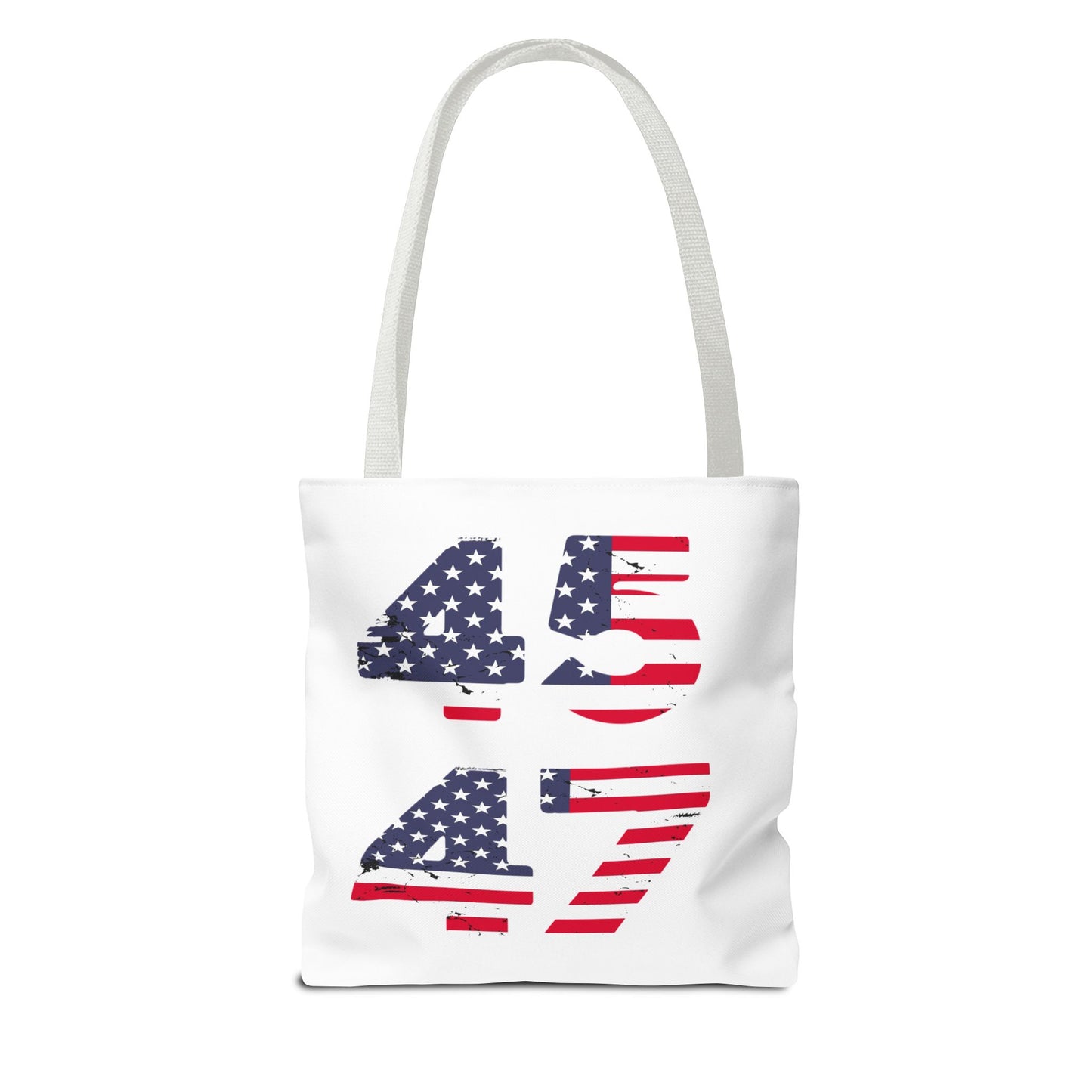 Patriotic Tote Bag - 45 & 47 Design, Celebrating American Spirit