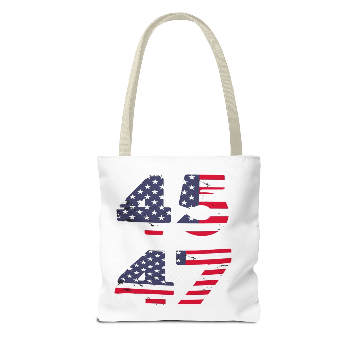 Patriotic Tote Bag - 45 & 47 Design, Celebrating American Spirit